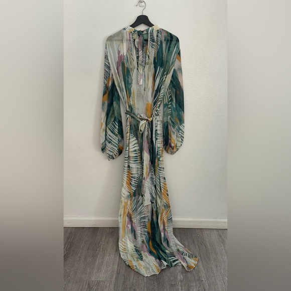 NWT Andrea Iyamah Cover-up  Maxi Dress Sz S/M 6-10 - Picture 4 of 5